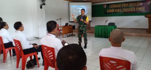 Kodim 0505/JT Gelar Latorsar Intelter, Tingkatkan Deni dan Ceni