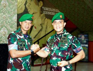 Danrem 052/wkr Brigjen TNI Putranto Gatot Sri Handoyo, S. Sos, MM Pimpin Sertijab Dandim 0503/JB