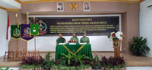 Rapat Paripurna Sertijab Ketua Persit KCK Cabang XIX Kodim 0505/Jakarta Timur