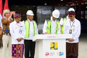 Presiden Jokowi Resmikan TPST Kesiman Kertalangu