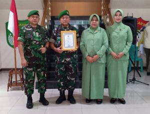 Dandim 0505/JT Pimpin  Wisuda Purna Tugas Letkol Czi Jarmadi