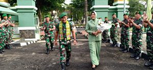 Dandim Kodim 0505/Jakarta Timur Gelar Tradisi Penyambutan Baru