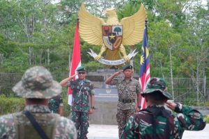 Wadan Kolakops Rem 121/ABW Pimpin Upacara Pembukaan Patroli Terkoordinasi TNI – TDM Seri 1 Tahun 2023.