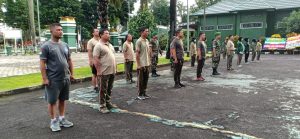 Jumat Sehat, Kodim 0505/JT Gelar Senam SKJ 88