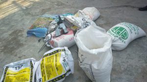 Deninteldam I/BB Berhasil Temukan Gudang Pengoplosan Ribuan Sak Pupuk Ilegal