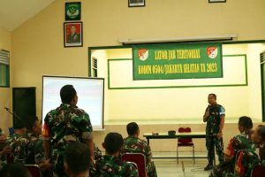 Tingkatkan Profesionalisme, Kodim 0504/Jakarta Selatan Gelar Latihan Perorangan Jabatan