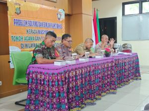Melalui Program Problem Solving, Tiga Pilar Kelurahan Kebon Baru Himbau Warga Jaga Kerukunan