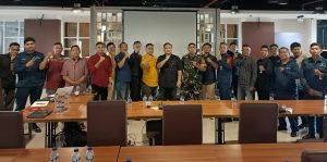 Cinta Tanah Air, Babinsa Koramil 01/Jatinegara Berikan Wasbang Kepada Pegawai BUMN