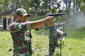 Pelihara Dan Pertajam Kemampuan Prajurit, Kodim Surakarta Gelar Latihan Menembak