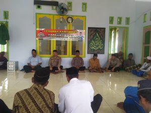 Awal Bulan Puasa Ramadhan 1444 H, Kapolsek Kenduruan Polres Tuban Gelar Jum’at Curhat Di Masjid Desa Tawaran