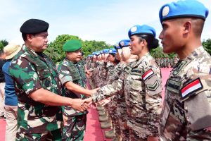 Kasad Hadiri Pemberangkatan Satgas BGC Konga XXXIX-E dan Kizi Konga XX-T  Monusco