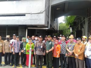 Dandim 0503/JB Hadiri Apel Gabungan Tiga Pilar Jakarta Barat  Dalam Rangka Pengawasan dan Pengamanan Kota Tua