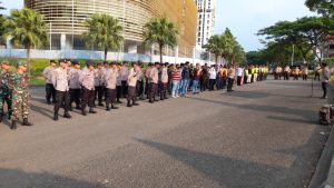 Berikan Rasa Aman Saat Malam Takbir, Polsek Pondok Aren Gelar Apel Gabungan Pengamanan Idhul Fitri 1444H