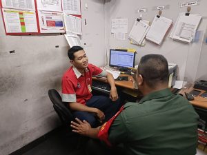 Ada Apa Babinsa Jajar Sambangi Swalayan Superindo, Ini Jawabannya
