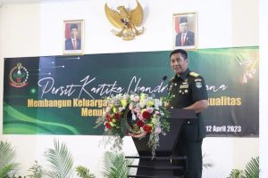 Korem 051/Wkt Syukuran HUT Ke-77Persit Kartika Chandra Kirana