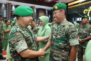 Kasad Terima Laporan Kenaikan Pangkat 47 Pati TNI AD, Termasuk Danjen Kopassus Termuda dan Dua Kowad