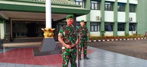 Kasdim 0505/JT Pimpin Apel Kembali Cuti Dan Pemberangkatan Cuti Gel ke 2