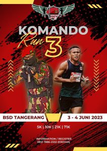 Event Akbar Komando Run 3 Kopassus, Terbuka Untuk Umum, Ini Persyaratannya