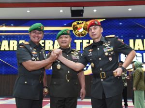 Empat Jabatan  Strategis di TNI AD Diserahterimakan