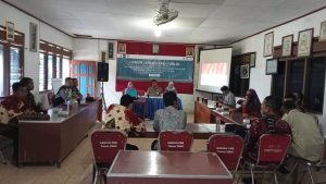 Babinsa Temboro Hadiri Rapat FKP Pendataan Awal Regsosek