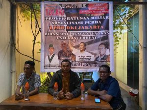 Jadi Kampanye Terselubung. Sosper DPRD DKI harus Dihentikan
