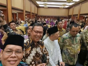 Kaspudin Nor Anggota Dewan Pakar ICMI Hadiri Halal BIhalal ICMI Bersama Tokoh Bangsa