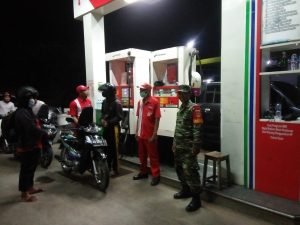 Patroli Koramil 13/Pracimantoro Ciptakan Kondusifitas Wilayah