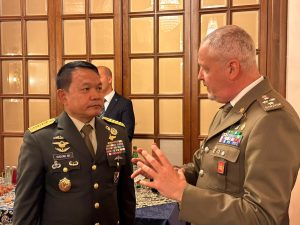 Bahas Profesionalisme Prajurit, Kasad Adakan Kunjungan Kehormatan Kepada Kasad Italia