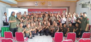 Komsos Jaring Mitra Karib Bersama Dandim 0505/JT, Wujudkan Kamtibmas Aman