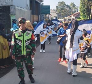 Danposramil Kadudampit,Koramil 0607-09 Cisa’at, Laksanakan Pengamanan Wilayah