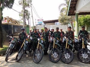 Danramil Bersama Camat dan Pol PP Geruduk Mapolsek Parungpanjang,Buat Personil Polsek Terkejut