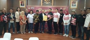 Kedatangan Rombongan DPD Partai Kebangkitan Nusantara di Sambut Baik Oleh KPUD Jakarta