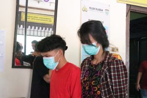 Pasutri Diduga Melakukan Ranmor Milik Tetangganya di Kemanggisan Palmerah Jakarta Barat