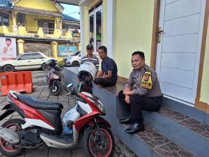 Bhabinkamtibmas Desa Sukamaju, Aipda Saeful Bahri Melaksanakan Giat Sambang dan Dialogis Dengan Warga Desa Binaan