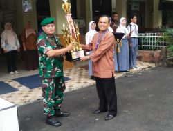 Danramil 05/Kramatjati, Makassar Buka Lomba Formasi Pengibar Bendera Compassto VIII TA.2023