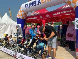 KNPI dan WEEKEND RIDER Gelar Push Bike bertaraf Nasioanl di Milenium Parung panjang