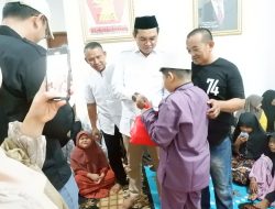 Anggota DPRD Komisi A DKI Jakarta Fraksi Gerindra, Adakan Santunan Anak Yatim dan Syukuran Posko Pemenangan
