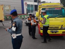Operasi Lintas Jaya Gabungan 3 Pilar di Kawasan Jakarta Utara