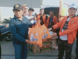 Penyerahan Bantuan Untuk Korban Kebakaran Jl.Empang Kapuk Muara Dari Prof Dr Hj Syilviana Murni SH Msi Anggota DPD RI Dapil DKI Jakarta