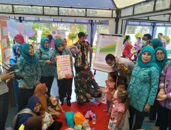 Pencegahan Stunting, Babinsa dan Bhabinkamtibmas Kel. Klender Dampingi Pilot Projek KSTTB