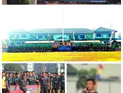 Brigkav 1/LA Mengadakan Acara Olahraga Bersama Mempererat Sinergitas TNI/POLRI, Pemda & Elemen Masyarakat