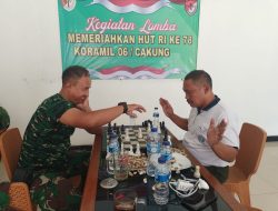 Meriahkan HUT RI ke-78, Keluarga Besar Koramil 06/Cakung Gelar Tradisi Lomba Warga