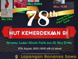 HUT RI ke- 78, MAC Laskar Merah Putih Kecamatan Parungpanjang Adakan Senam Gratis & Doorprize