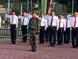 Kodim 0505/Jakarta Timur Gelar Upacara HUT Kemerdekaan RI ke 78