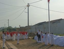 Antusias Warga Kampung Kalipasir Cijambe Desa Sukaresmi Laksanakan Upacara HUT RI Ke-78