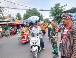 Semarakkan Pawai Karnaval Dirgahayu Kemerdekaan Republik Indonesia ke 78, Oleh Koramil 06/Cakung