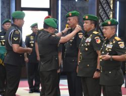 14 Jabatan Strategis TNI AD Diserahterimakan