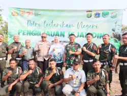 Penanaman Serentak, Polres Metro Jakut Tanam Ratusan Pohon