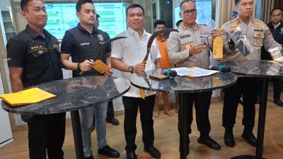 Polsek Metro Penjaringan Tangkap Pelaku Penyiraman Air Keras Pelajar SMP di Muara Kamal