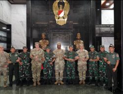 Pererat Kerja Sama, Wakasad Terima Kunjungan Commanding General Of I Corps US Army